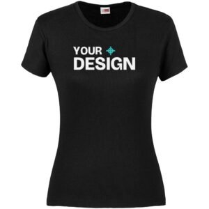 Ladies California T-Shirt printed with your design – WePrintGear